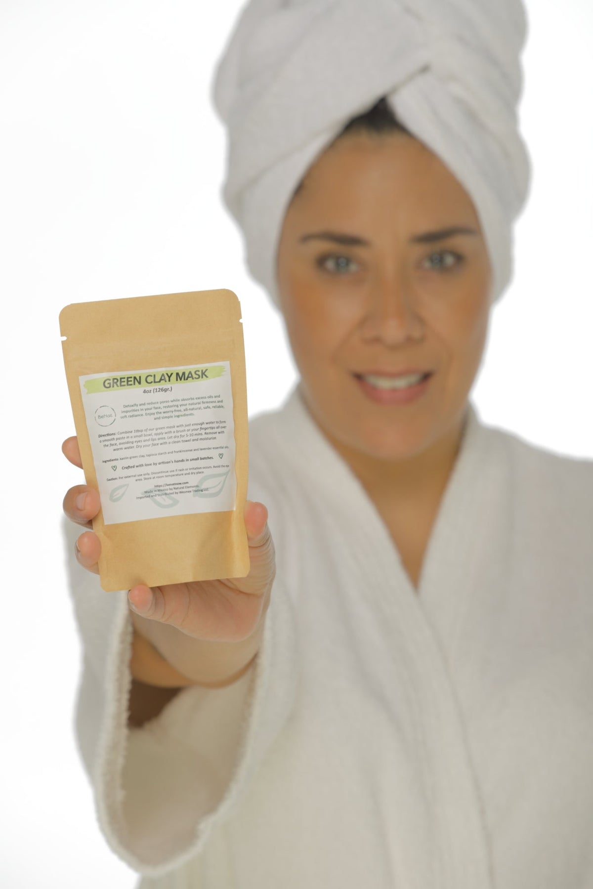 Green Clay Mask | Pore-Refining Facial Detox-4