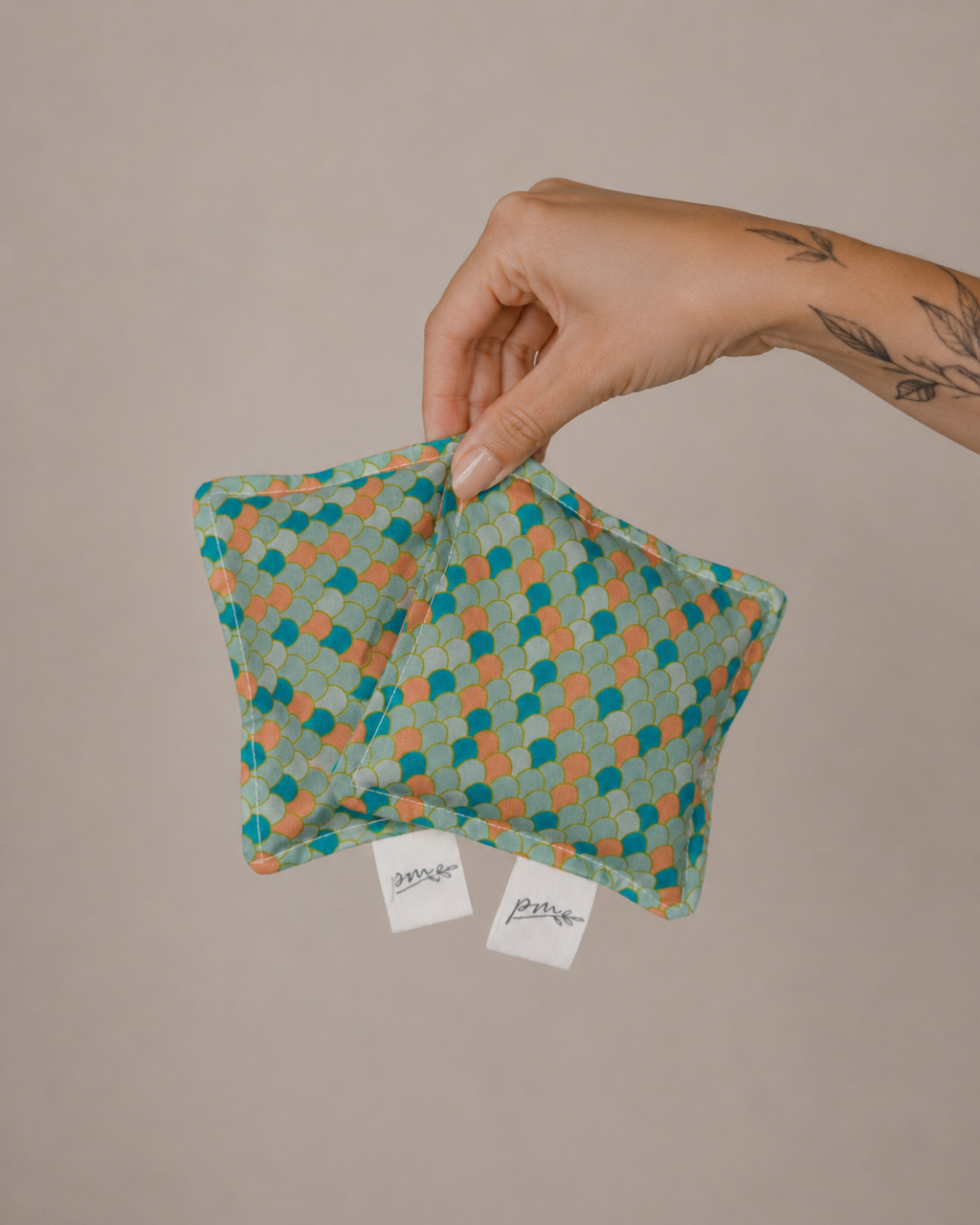 Weighted Sensory Fidgets (Set of 2) | Natural Cotton, Flaxseed & Glass Marbles-7