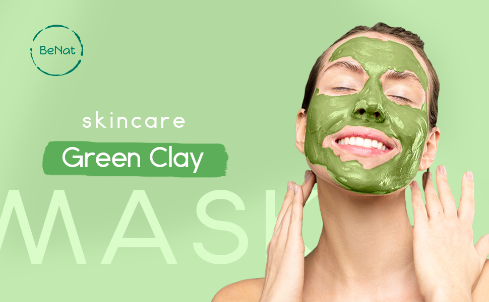 Green Clay Mask | Pore-Refining Facial Detox-2