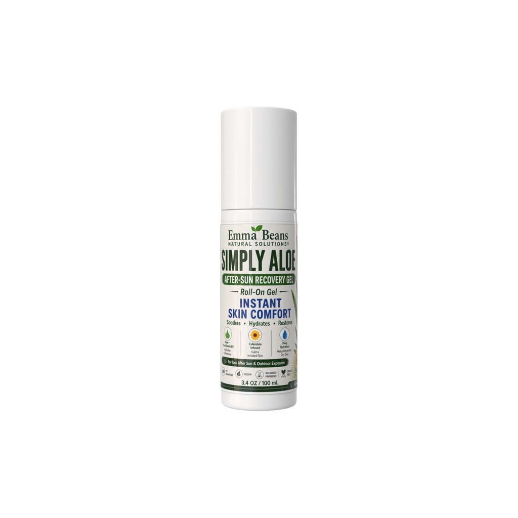 Simply Aloe After-Sun Recovery Gel Roll-On | Hydrating Aloe Vera Skin Soother-0