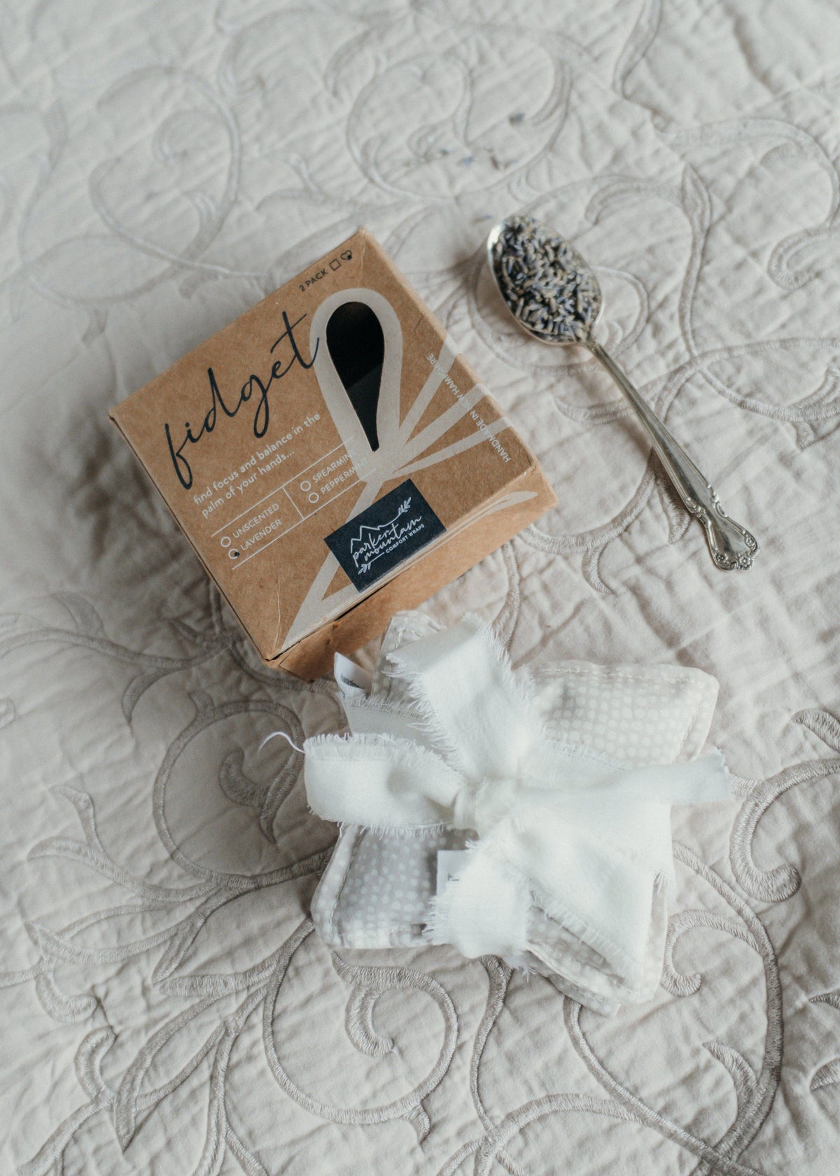 Weighted Sensory Fidgets (Set of 2) | Natural Cotton, Flaxseed & Glass Marbles-1