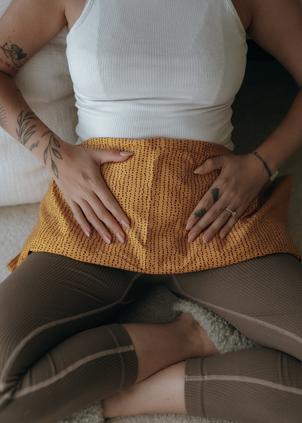 Weighted Body Wrap | Hot or Cold Aromatherapy for Nervous System & Vagus Nerve Support-0