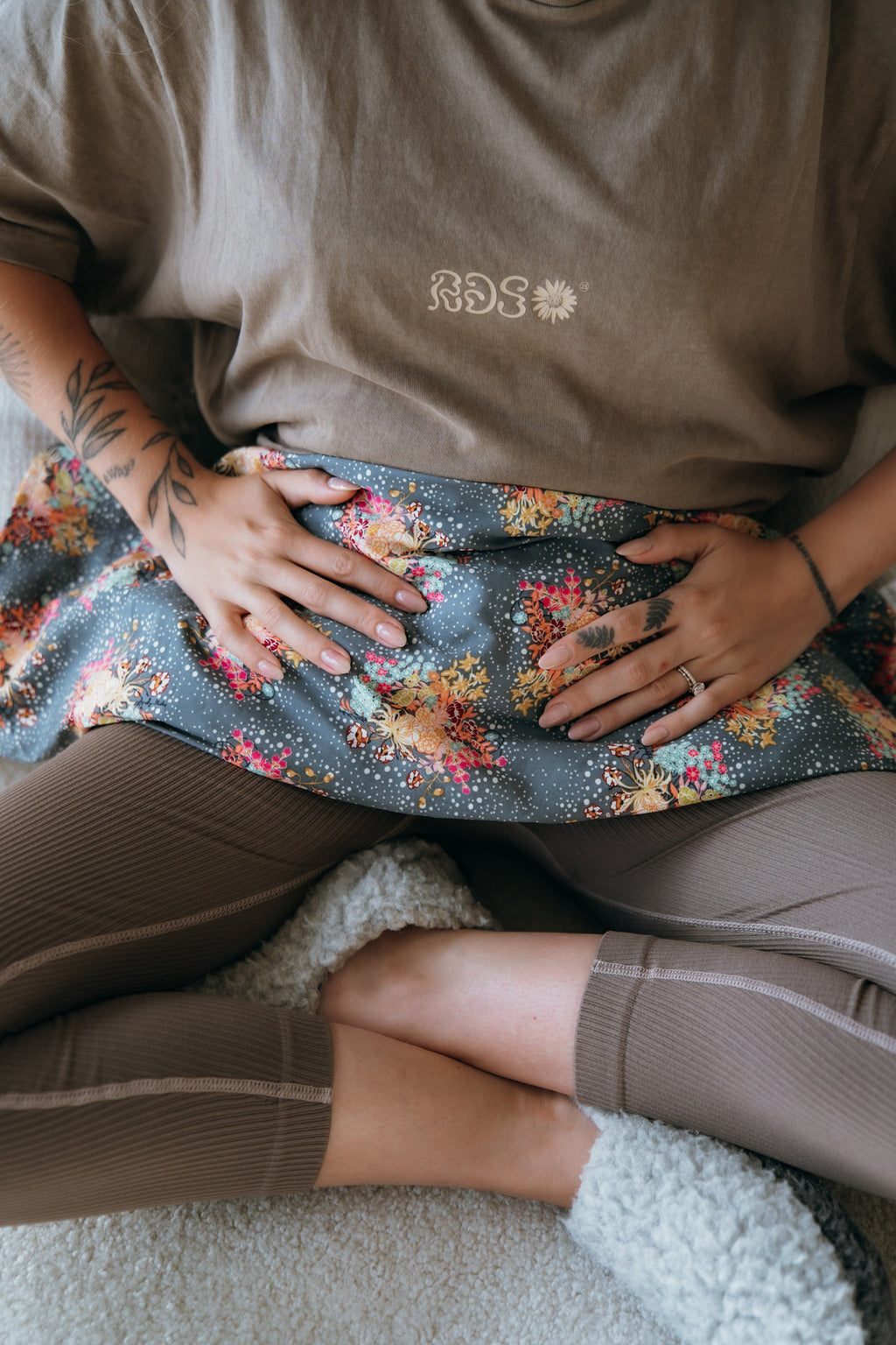 Weighted Body Wrap | Hot or Cold Aromatherapy for Nervous System & Vagus Nerve Support-1